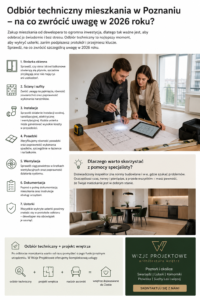 Odbiór techniczny mieszkania Poznań – na co zwrócić uwagę?